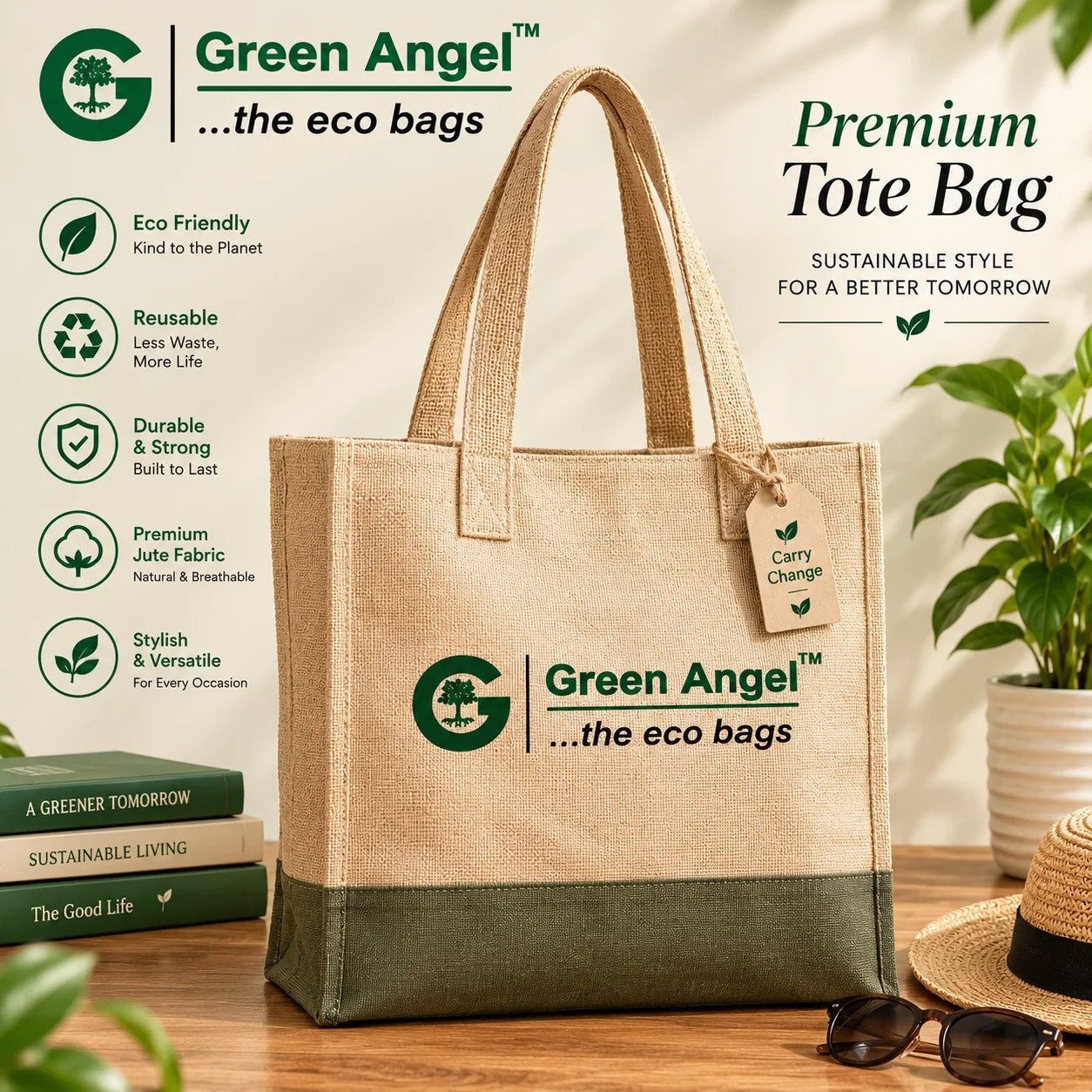 Premium Tote Bags Manufacturer in Gujarat